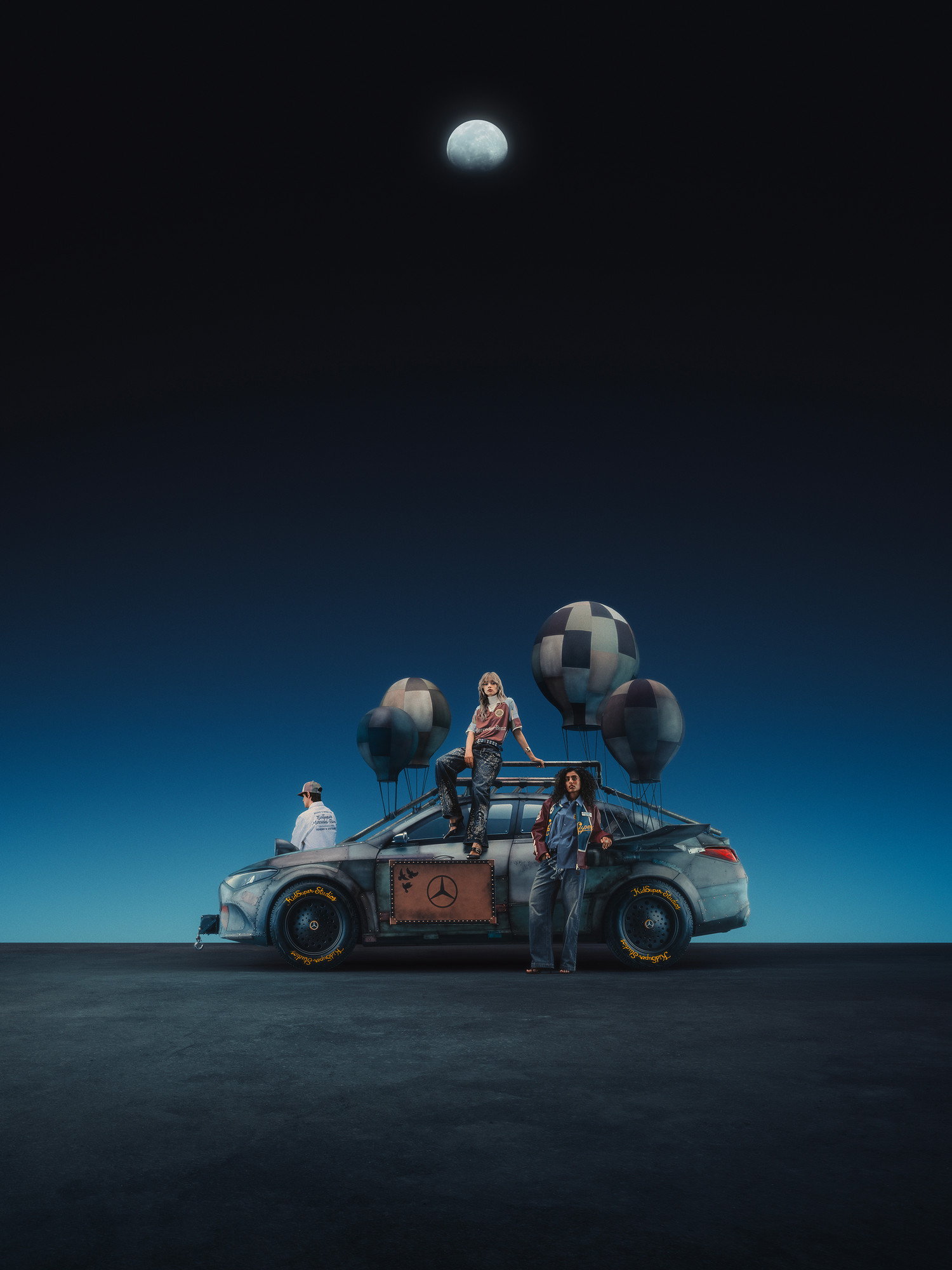 Mercedes x KidSuper - © Global