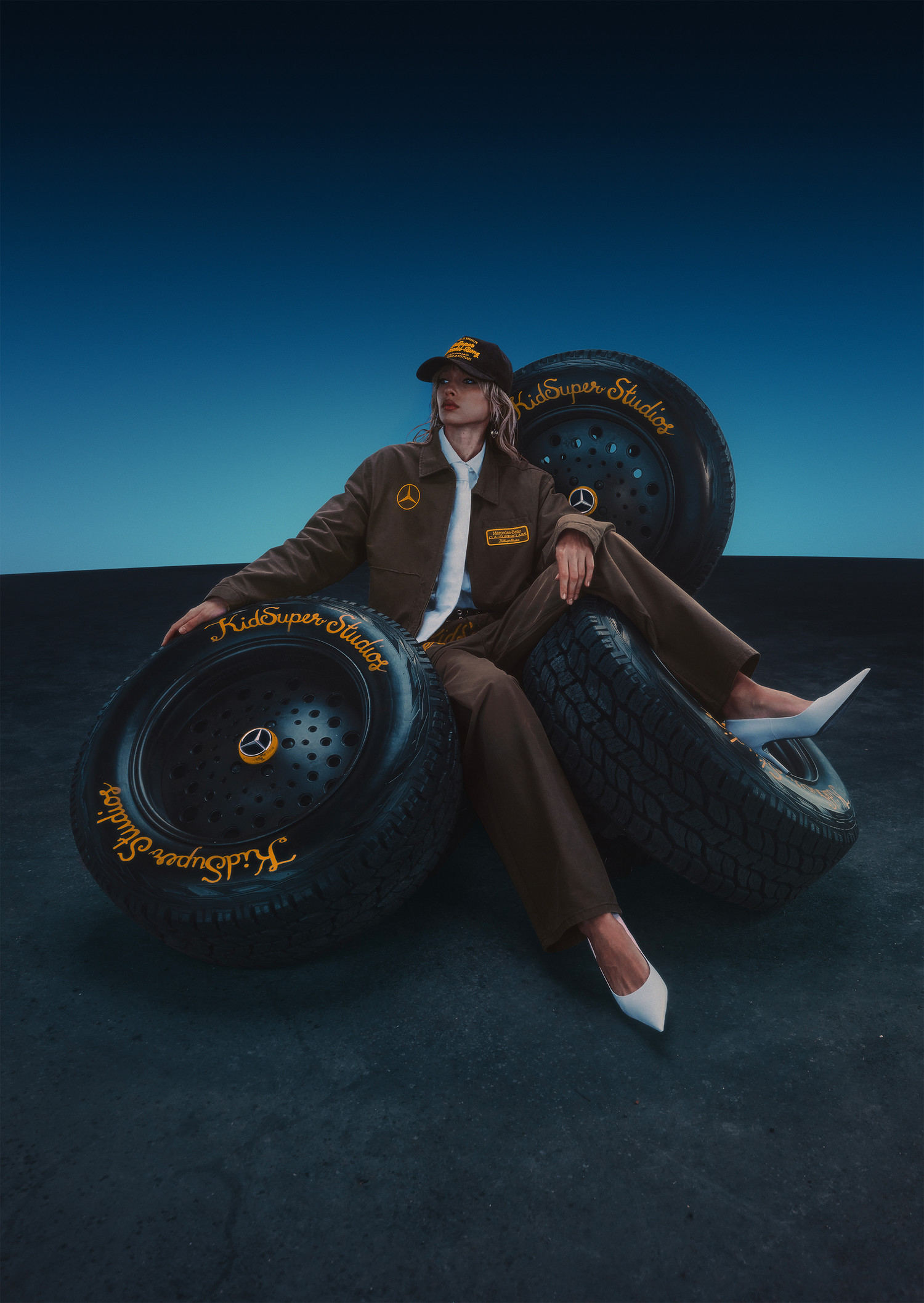 Mercedes x KidSuper - © Global